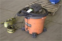 Ridgid Shop Vac 16 Gal & Straps, Works Per Seller