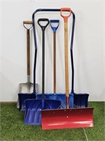 5 SNOW SHOVELS