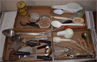 (K) Lot of Various Kitchen Utensils