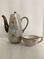 MCM Funcrest Ware Coffee Pot and Creamer