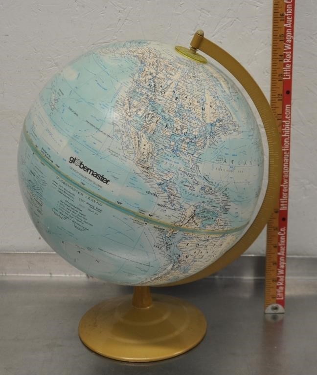 Globemaster world globe