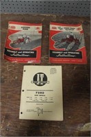 LOT OF FORD SHOP MANUALS, DEARBORN ASSEMBLY