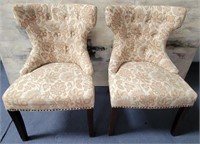 11 - PAIR OF MATCHING OCCASIONAL CHAIRS