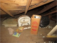 CONTENTS IN ATTIC- SINK - BUYER TO REMOVE