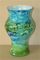 (K1) Vidi Glass Vase - 11.75" tall