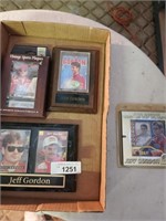 5 Vintage Jeff Gordon Plaques