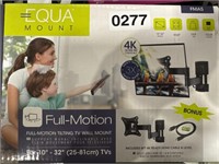 EQUA TV MOUNT 10-32” RETAIL $30