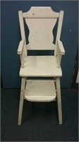 Wooden Doll Chair Total Height 39"