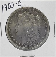 1900-O Morgan Silver Dollar