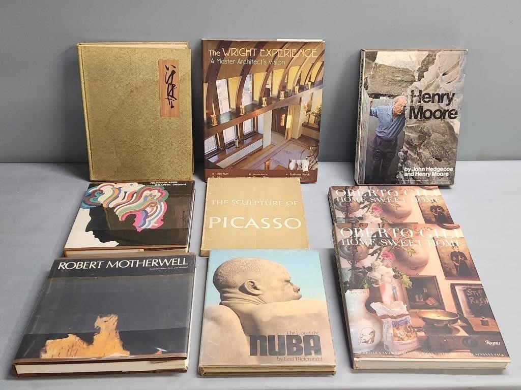 Fine Art Coffee Table Books Lot