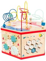 Wooden Activity Cube XL Size by Small Foot