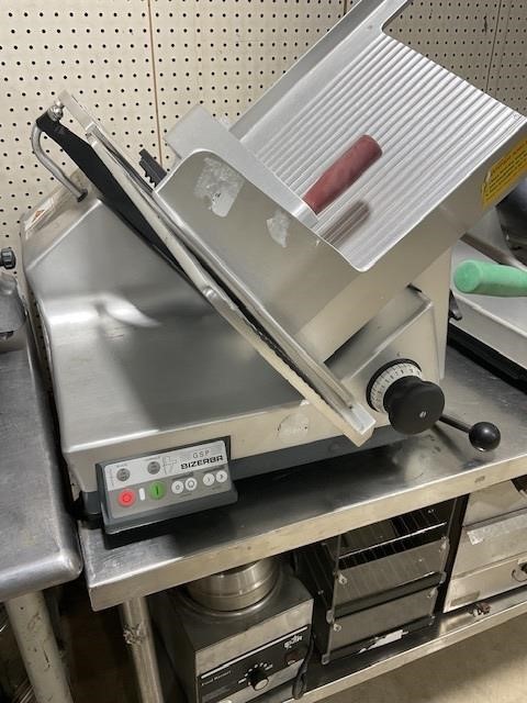 Bizerba auto or manual meat slicer