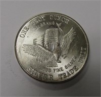 1oz..999 Fine Silver Round - 1981 US Assay