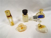 (6) Small Perfume Bottles