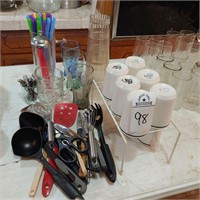 CUPS, KITCHEN UTENSILS