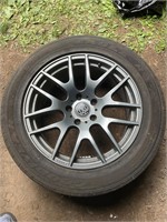 Aftermarket rims and tires245/55r/18 lots of tread