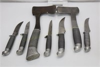 Western Cutlery Axe 12”, Blade 4 ½”, Western Axe