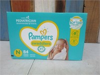 NEW Box of Pampers Sz New Born Diapers