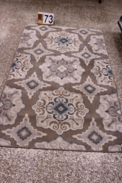 Floral Rug 52" X 39"