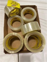 FLAT W/ 8 ROLLS OF SCOTCH TAPE