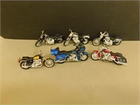 Harley Davidson Motor Cycles - 1/43 scale