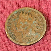 1890 United States Indian Head Penny