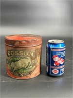 POSSUM CIGAR STORE COUNTER TIN CAN RARE