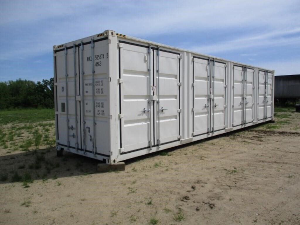 2023 40 Ft storage container, 8' wide, 9'6" t
