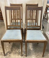 Vintage Wooden Dining Chairs