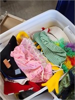 Tote of Costums and Hats