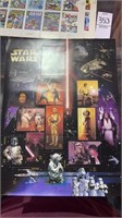 Star Wars Postal Stamps