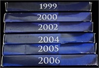 1999, 2000, 2002, 2004-2006 US PROOF SETS