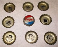 1965 Pepsi Cola NASCAR Bottlecaps