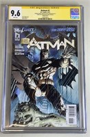 CGC 9.6 Signature Series Batman #2 2011 DC Comic