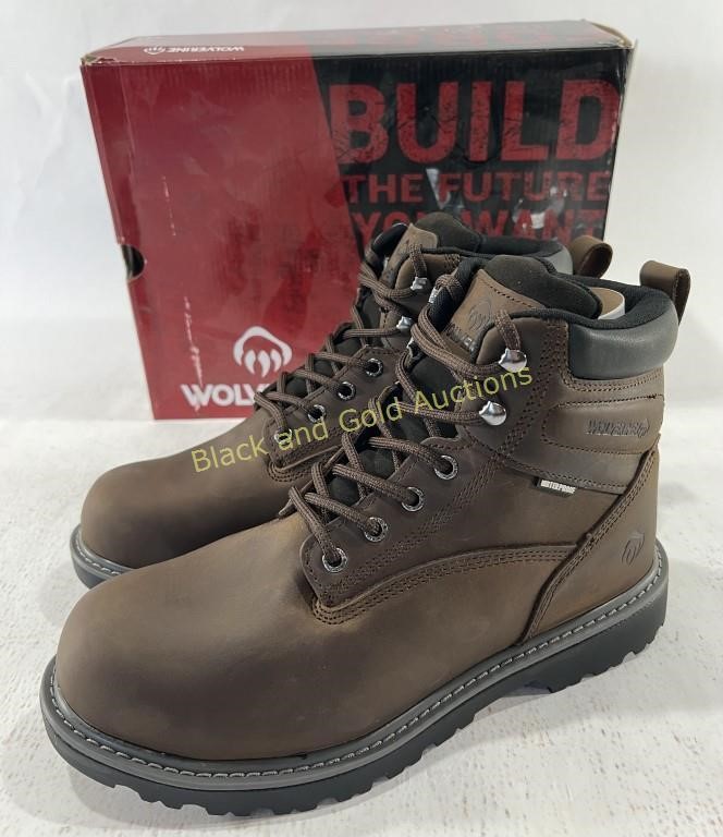 New Men’s 9.5 Wolverine Floorhand INS 6” WP Boots