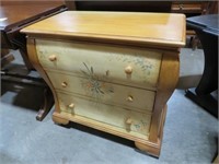 PAINTED SOLID WOOD (3) DRAWER CHEST