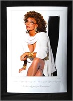 Sophia Loren 1991 photograph by Neal Barr