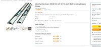 Liberty Hardware D80616C-ZP-W 16-Inch Ball