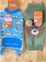 New Lot - New Woodland Dog Pajamas & Sweater