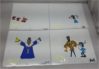 C12) 4 Animation Cels 1997 HBO The Pied Piper