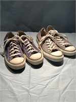 Two Pairs of Converse Sneakers