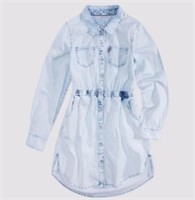 SZ 3-4 LEVI'S® GIRLS' DENIM DRESS New