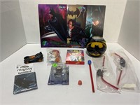 Batman candle and other assorted Batman related