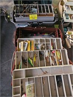 (2) TACKLE BOXES WITH CONTENTS