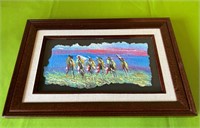 Original Native American Painting, Signed