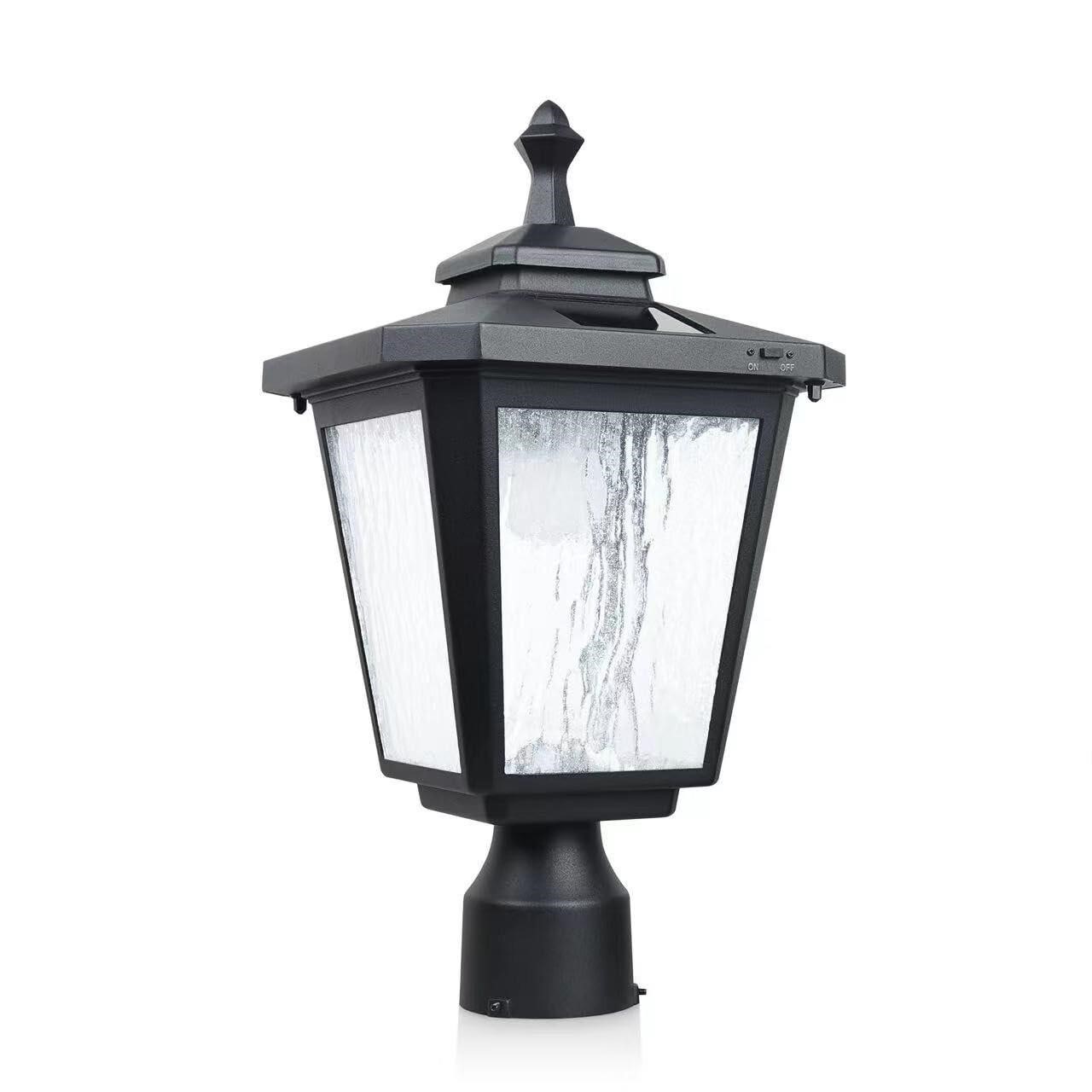 Koepom KP4319Q-A Outdoor Solar Post Lights with G