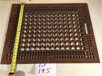 Large Iron Floor Grate