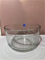 Vintage Glass Mixer Bowl