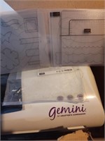Gemini twin function. Die cutter and embosser.