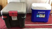 Igloo 30 Quart Cooler Rubbermaid Storage